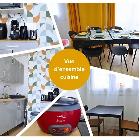 La Pause Franche - Parking - 9 Guests Apartment *