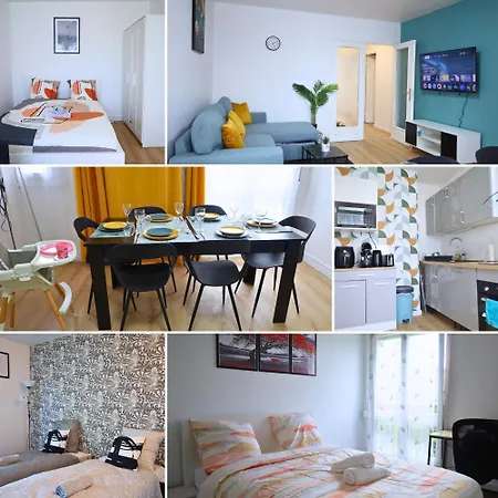 La Pause Franche - Parking - 9 Guests Apartment *